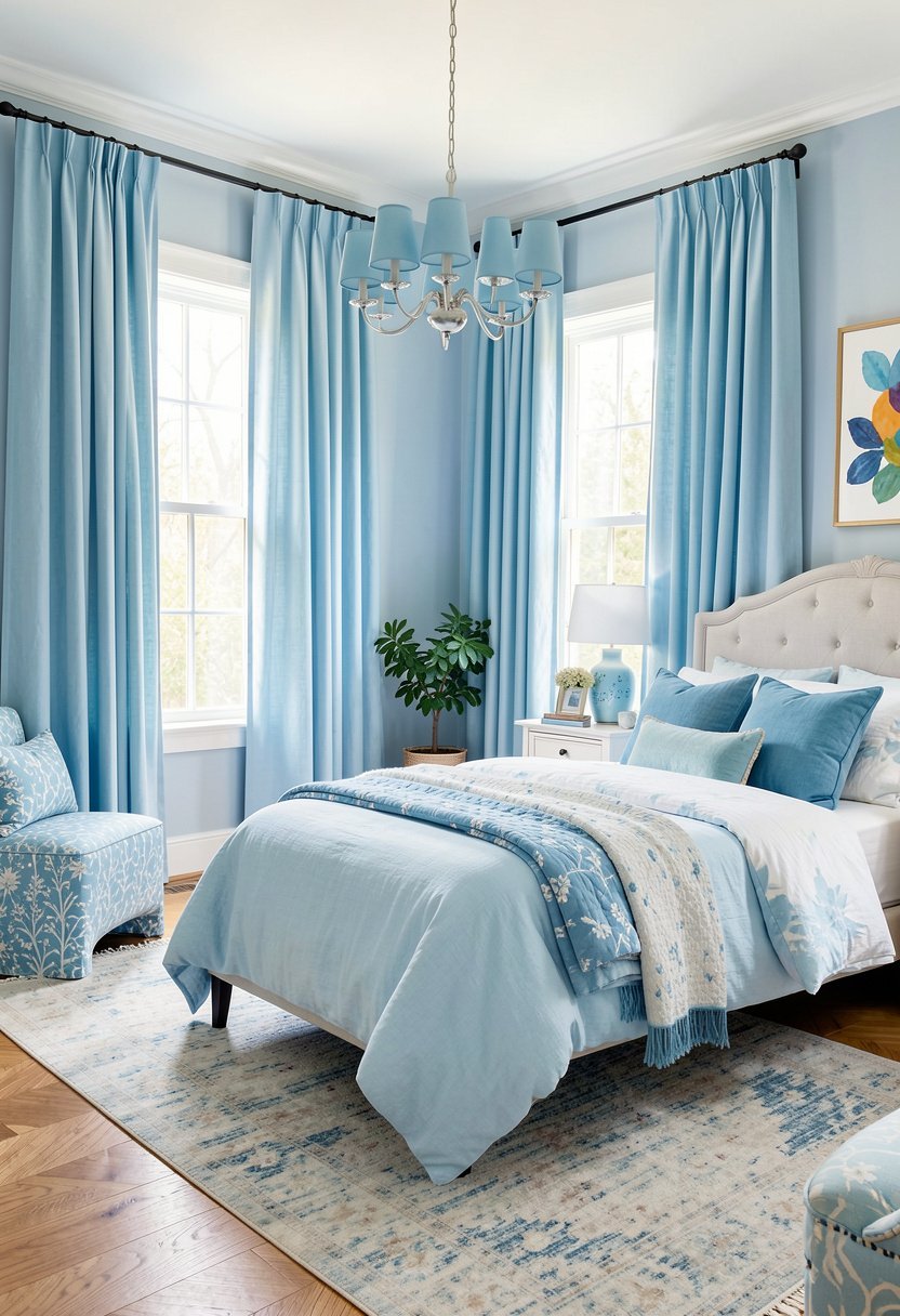 Install Long Linen Curtains