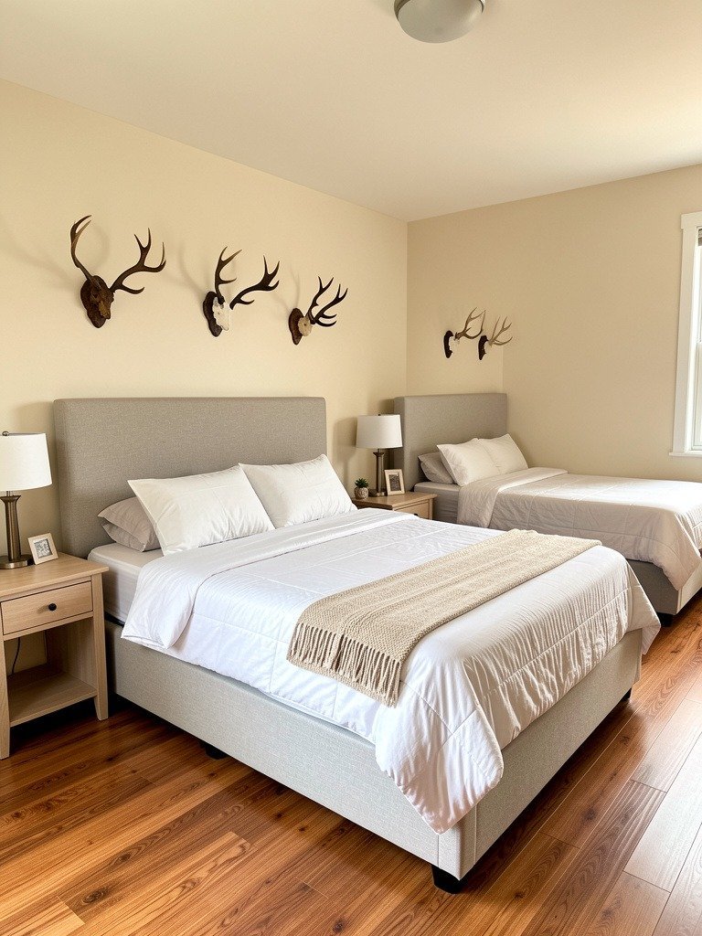 Install Sculptural Antler Wall Hooks