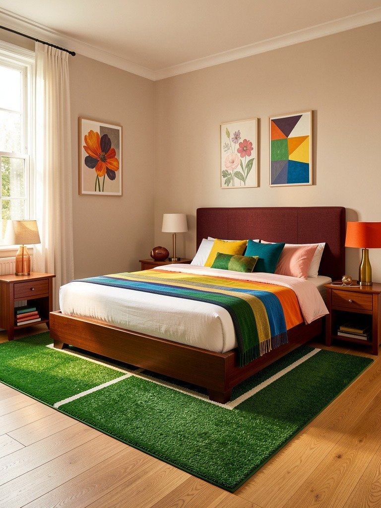 Install Turf Floor Baseboards