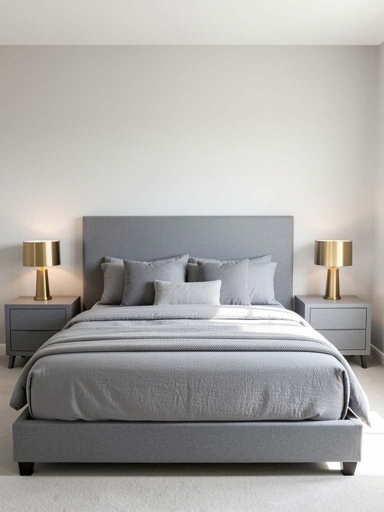 Install Warm Brass Lamps
