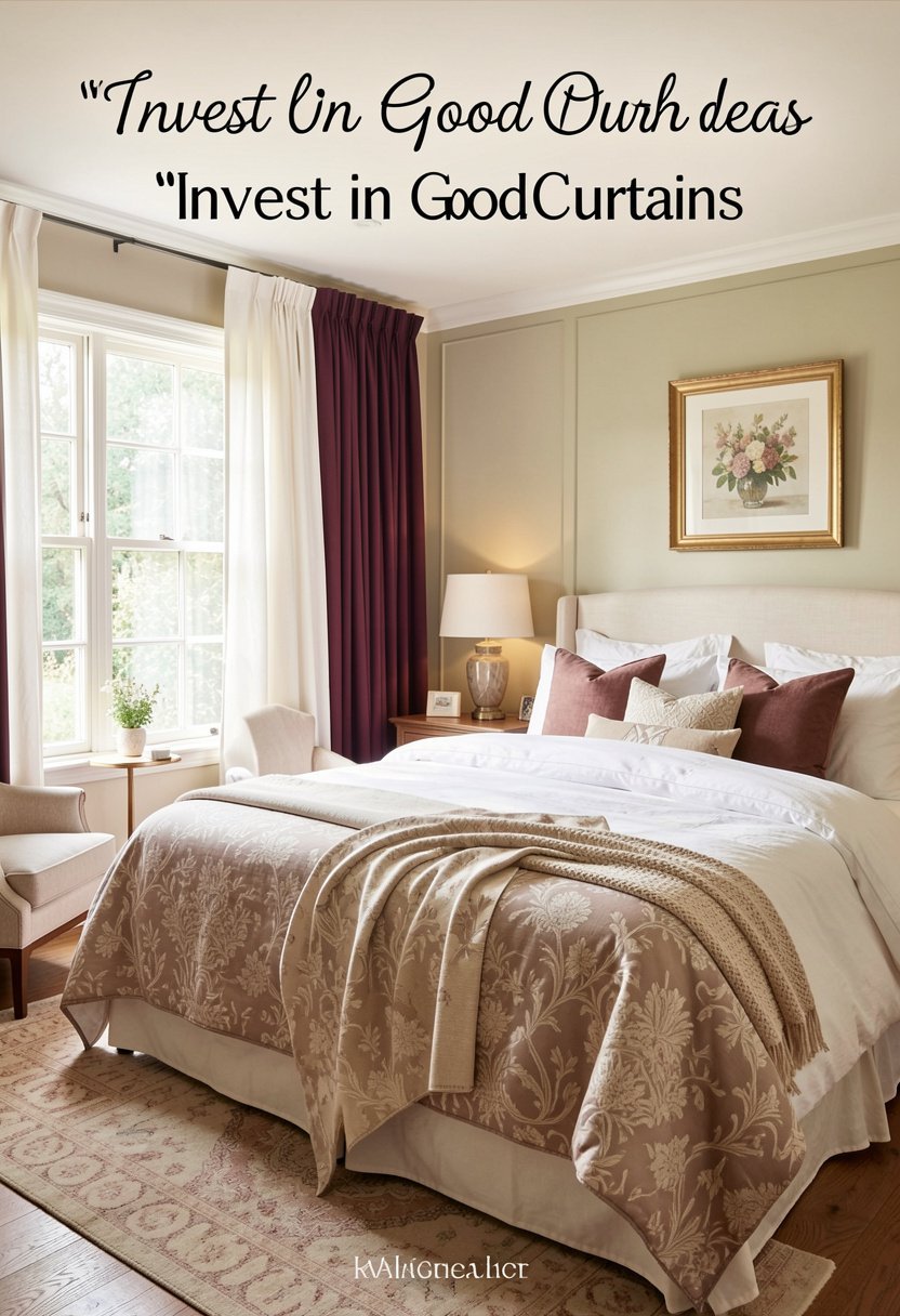 Invest in Good Curtains