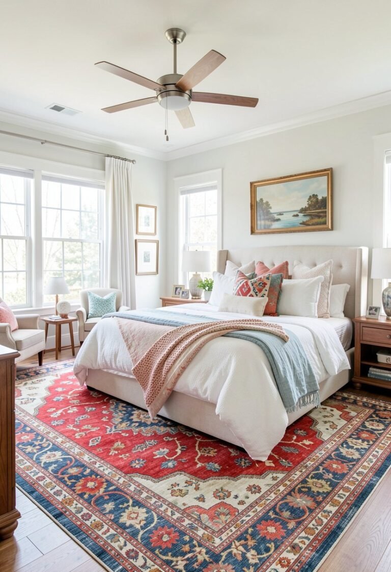 Large Area Rugs to Anchor the Space