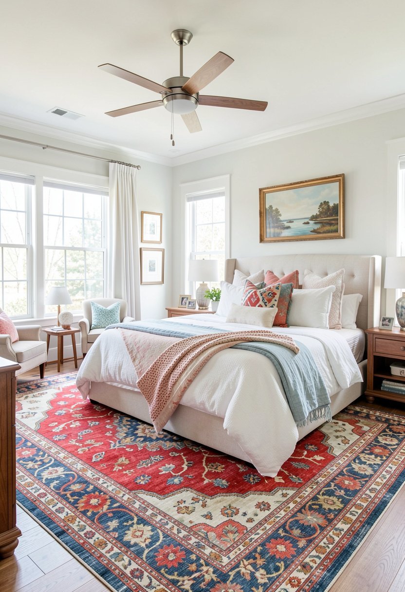 Large Area Rugs to Anchor the Space