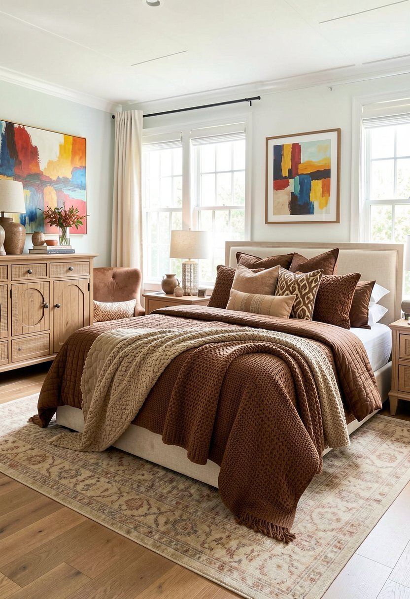 Layer Different Brown Textures