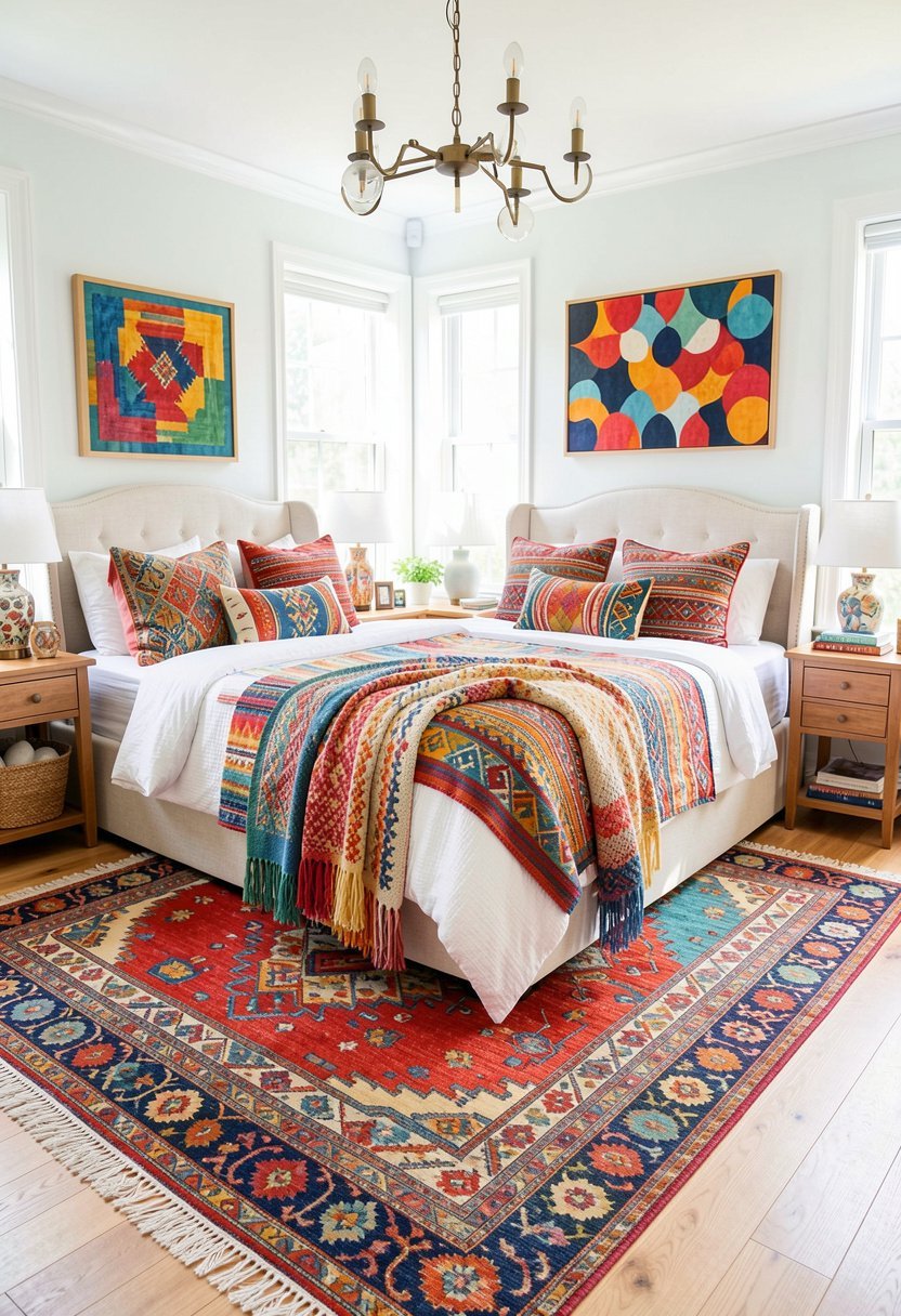 Layer Different Rugs Together