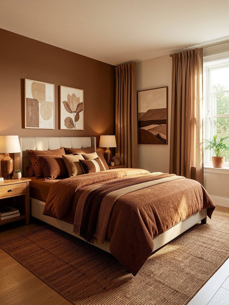 Layer Different Textures of Brown