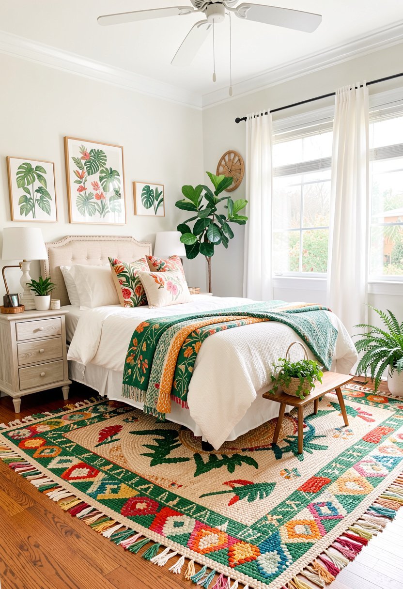 Layer Rugs for Natural Texture