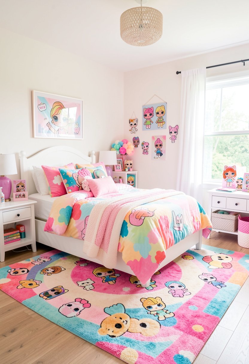 Layer Soft Rugs for Comfort