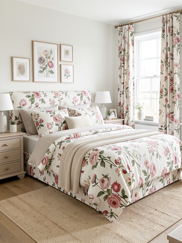 Layer Soft Textures Over Floral Prints