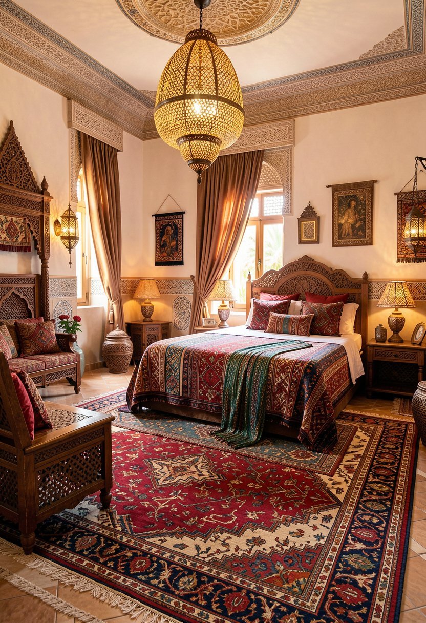 Layer Those Intricate Floor Rugs