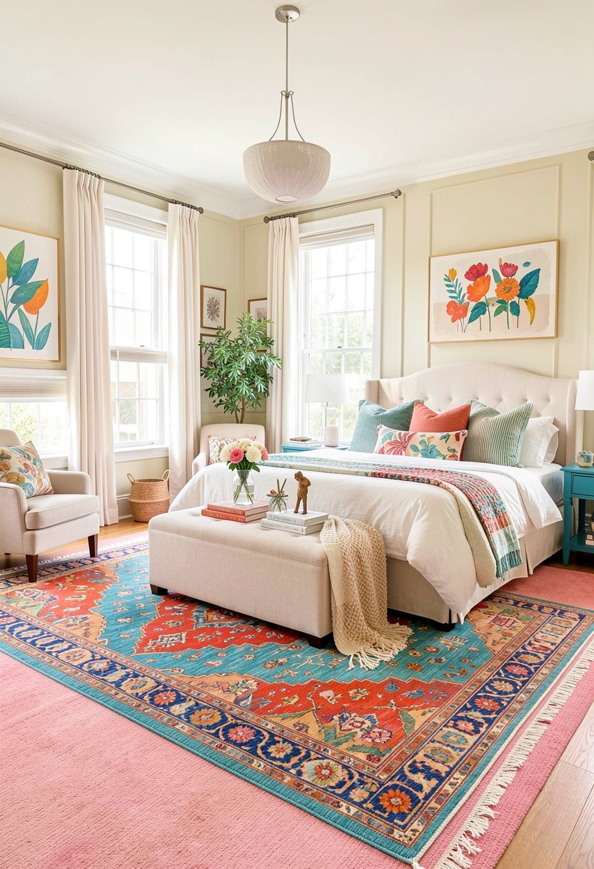 Layer with a Rug