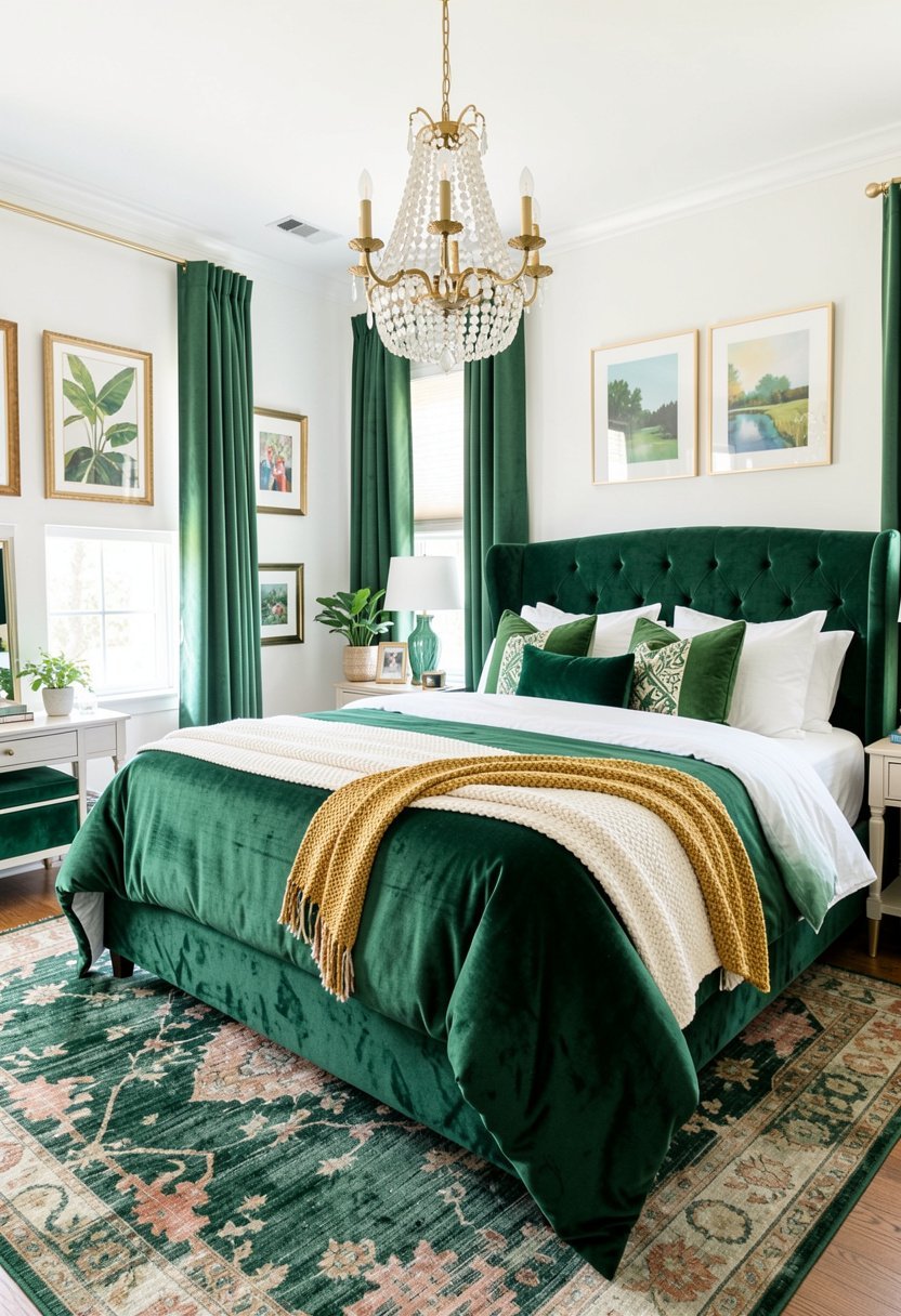 Layer Your Bed with Velvet