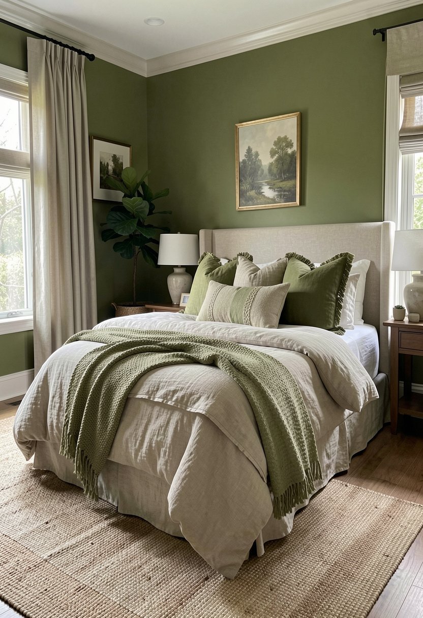 Layer Your Bedding with Linen