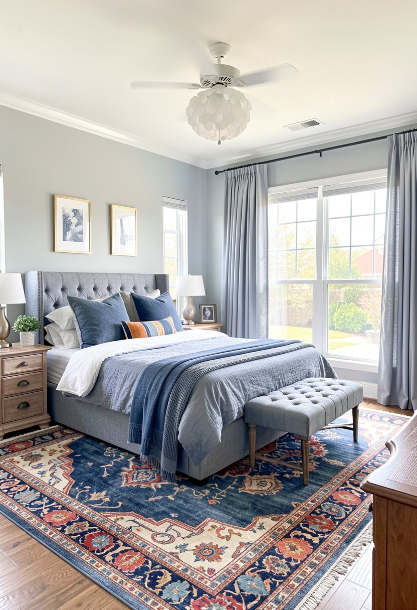 Layered Area Rugs