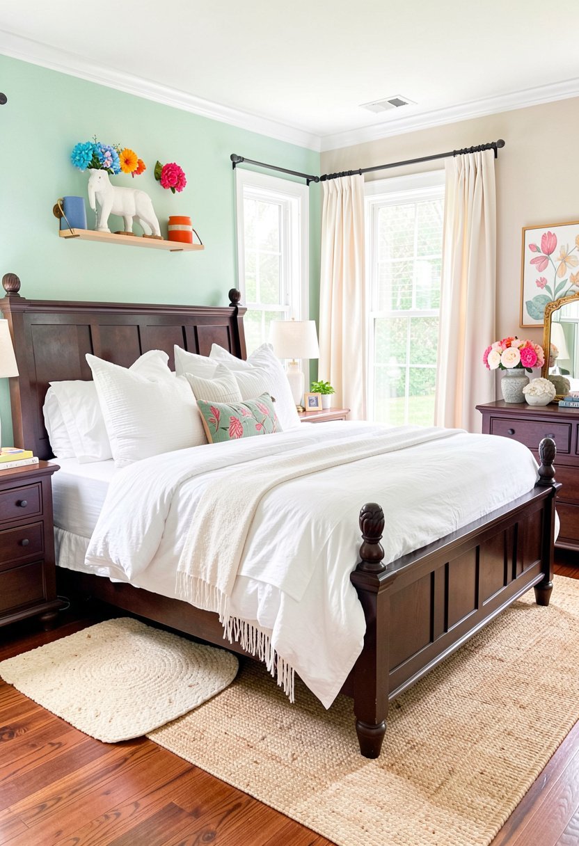 Layering Crisp White Bedding