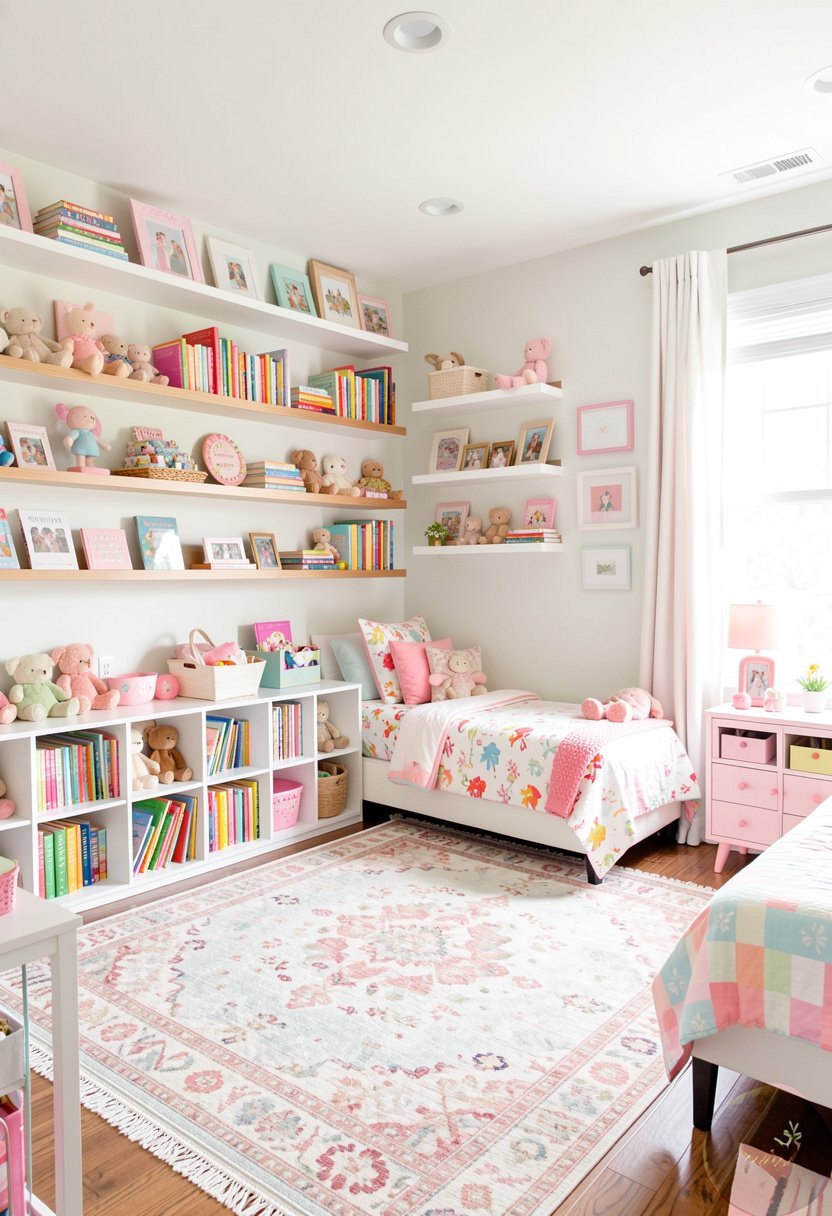 Low Shelves for Books