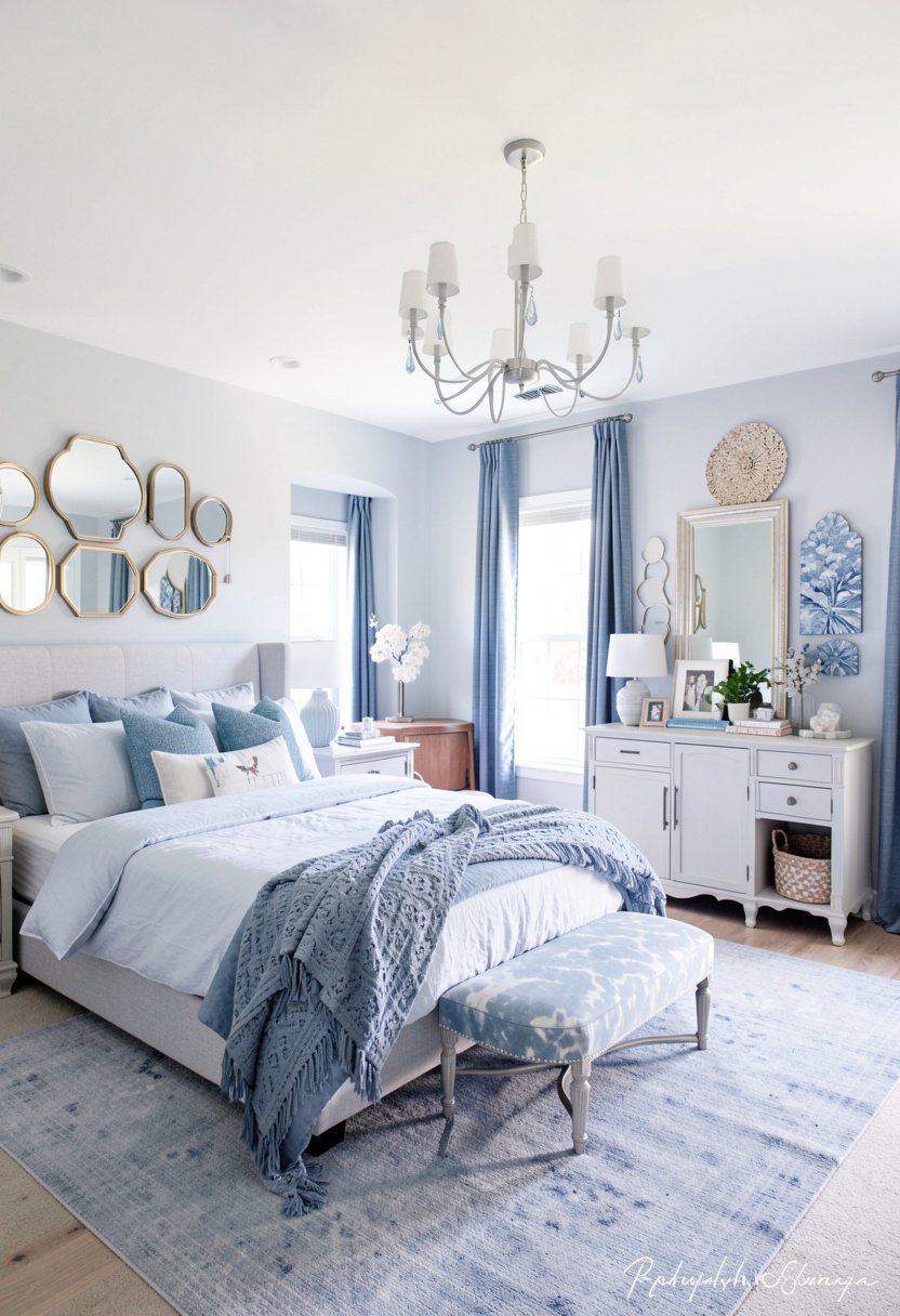 Mirrored Accent Pieces