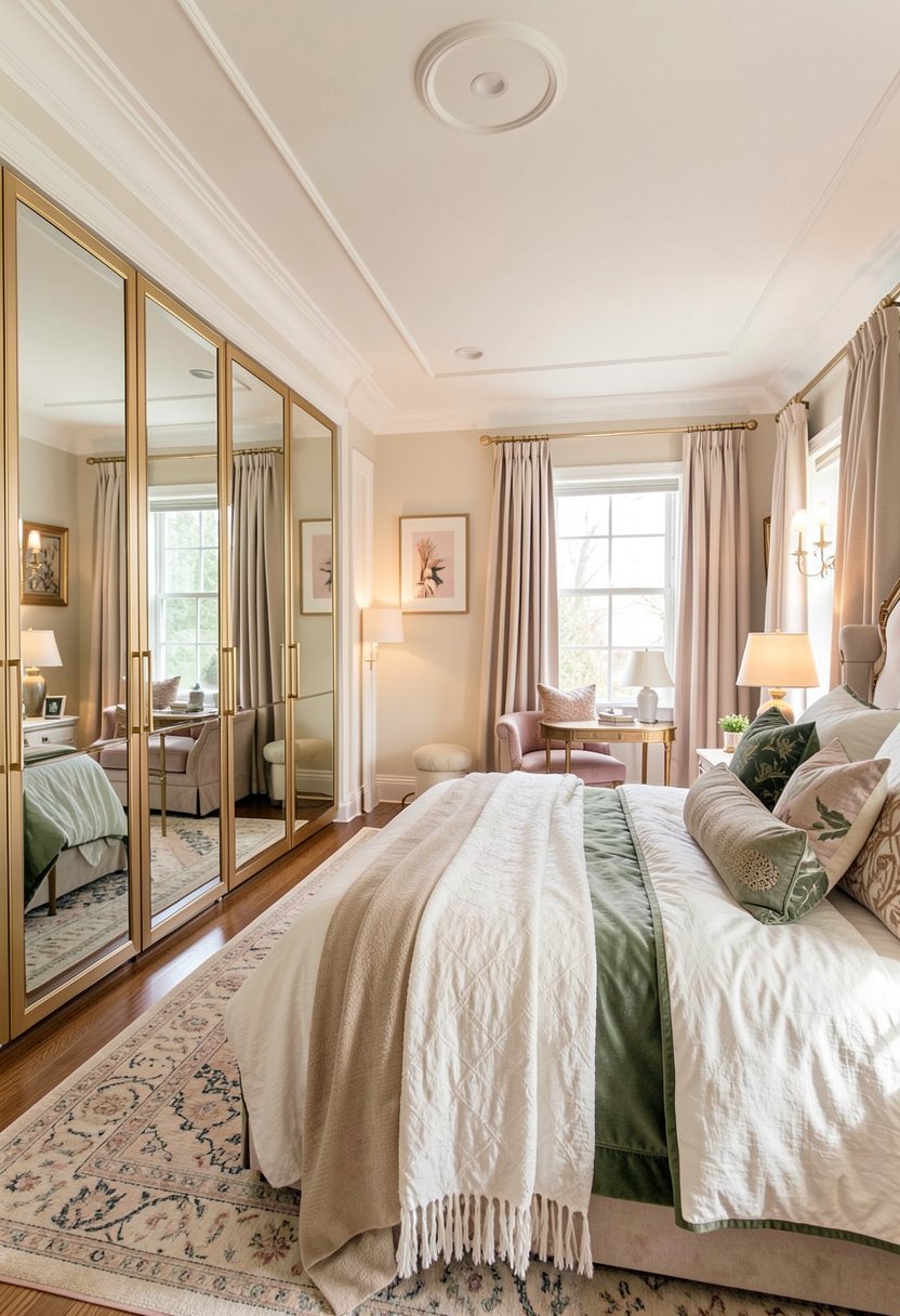 Mirrored Closet Doors