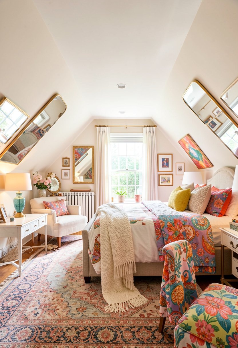 Mirrors to Expand Space