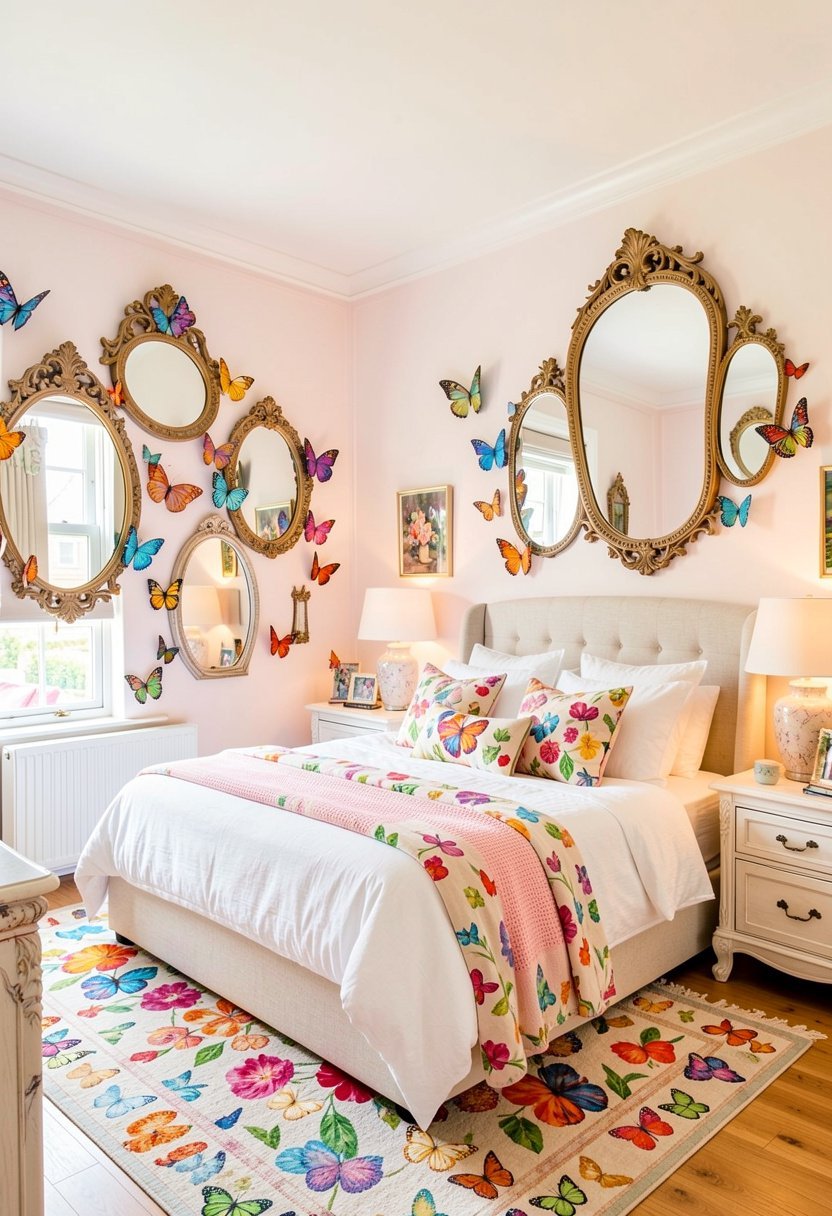 Mirrors with Detailed Frames