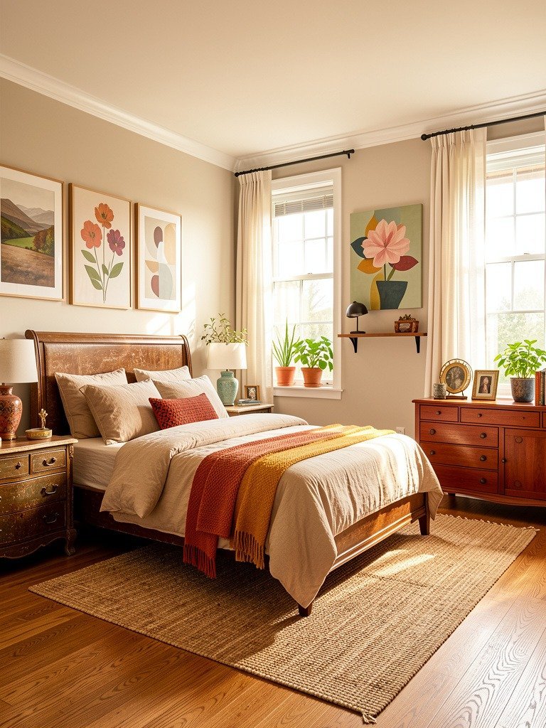 Mix Antique Furniture with Modern Shapes