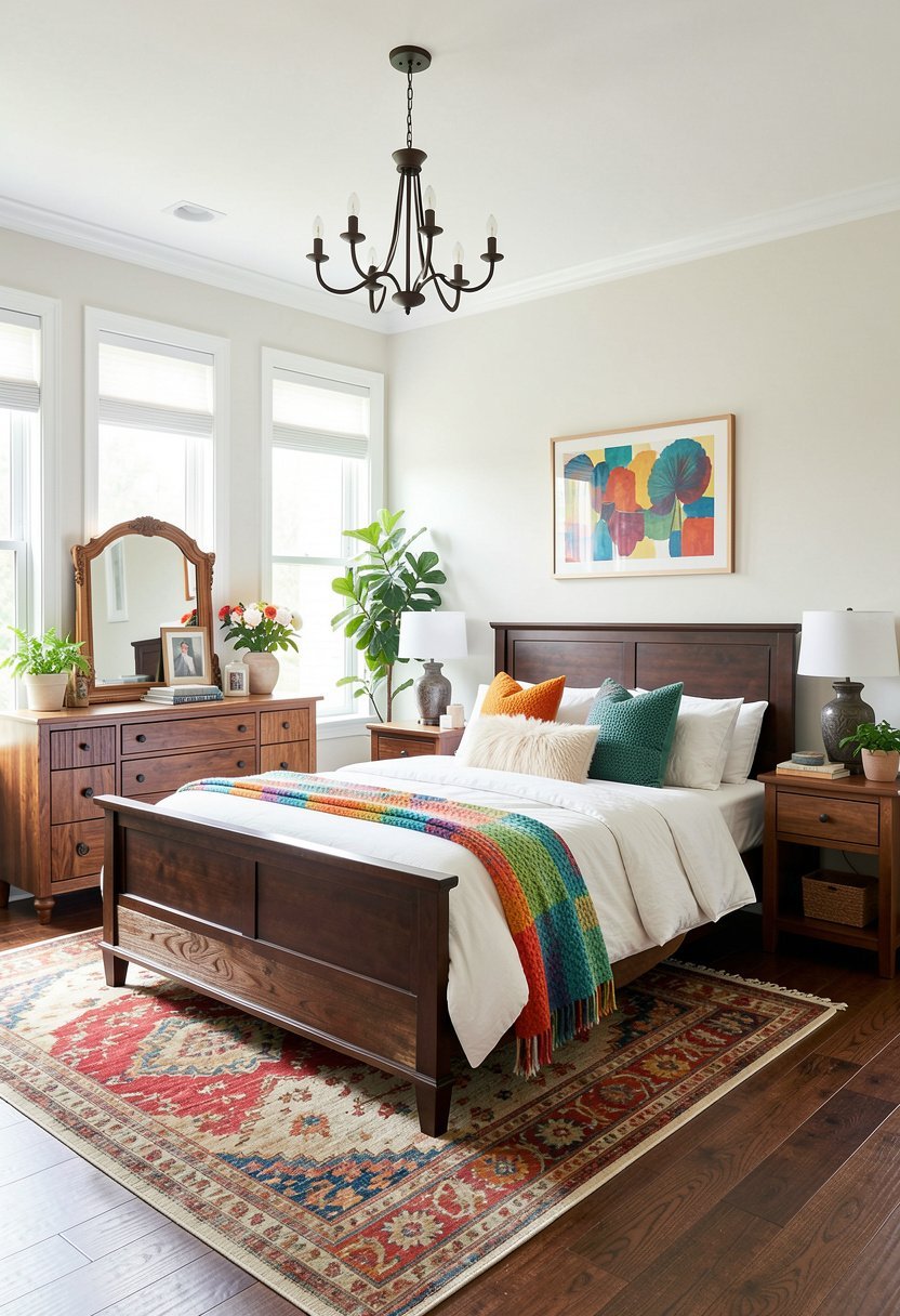 Mix in Natural Wood Tones