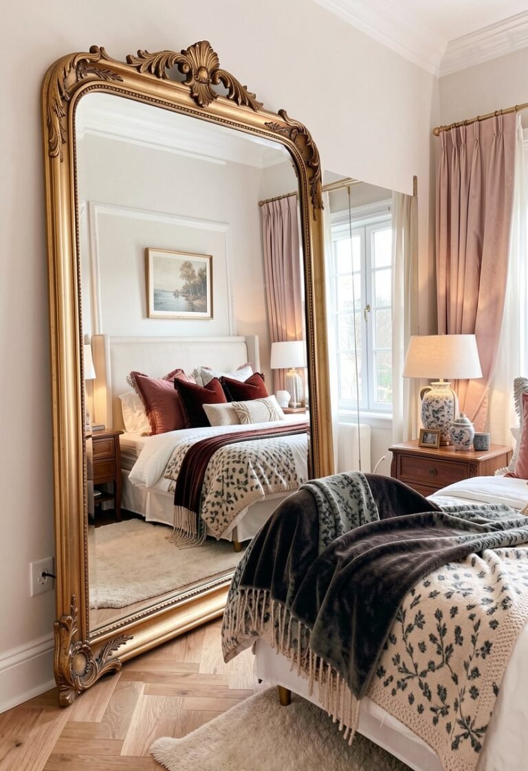 One Big Floor Mirror