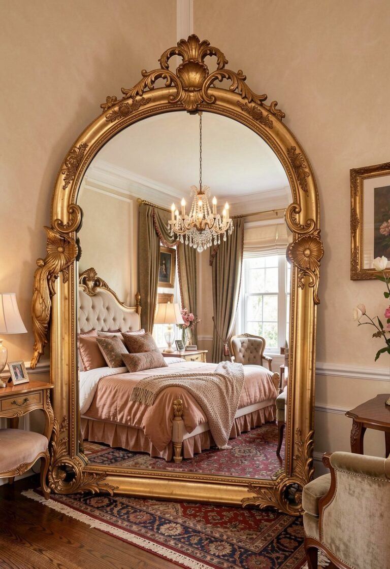 One Giant Floor Mirror