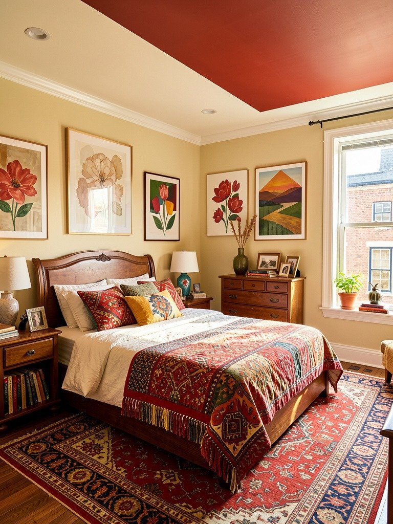 Paint a Statement Ceiling or Wall