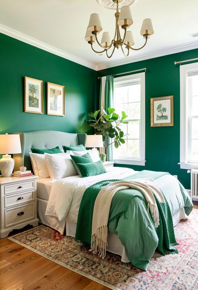 Paint All Your Walls Emerald