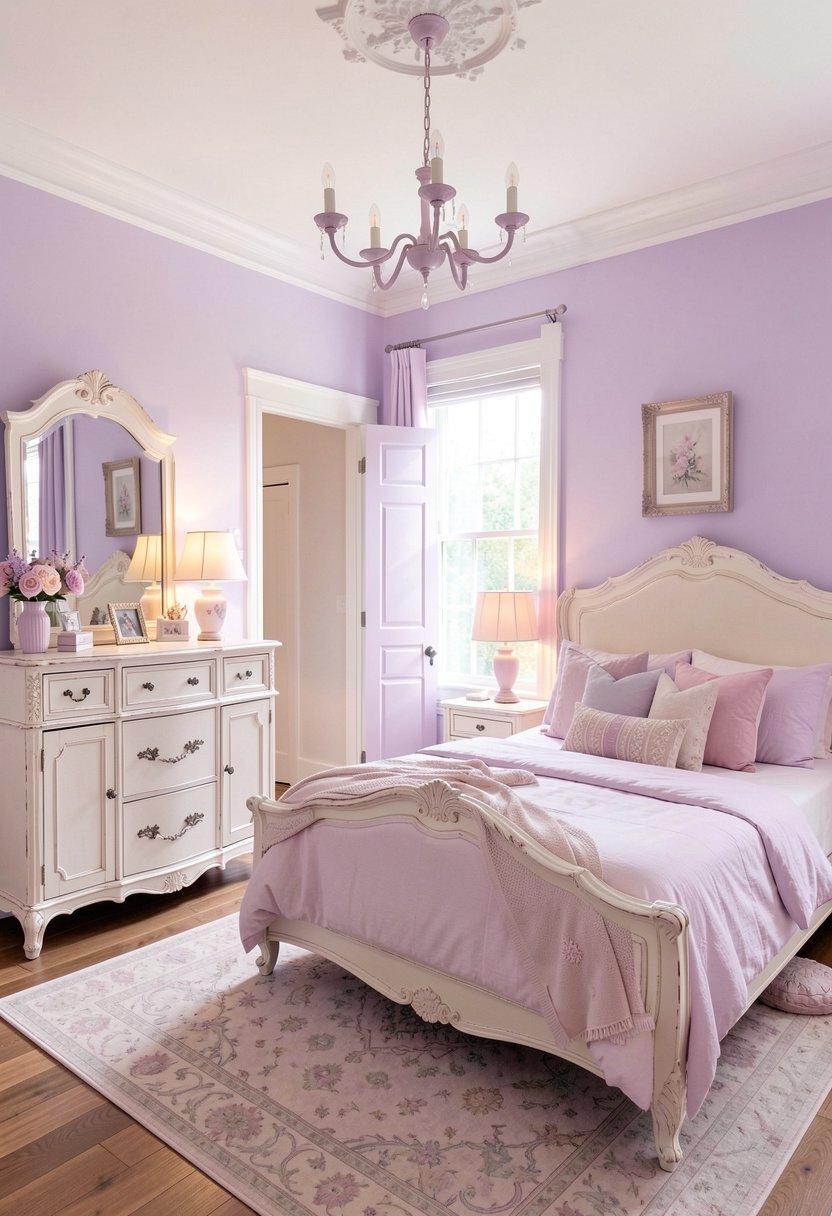 Paint Old Furniture Lavender