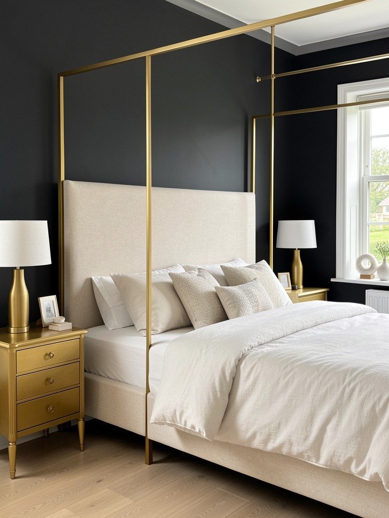 Pair with Dark Walls