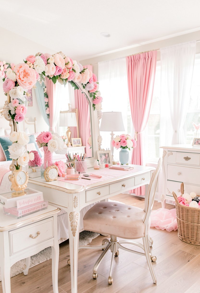 Personalized Desk or Vanity Setup