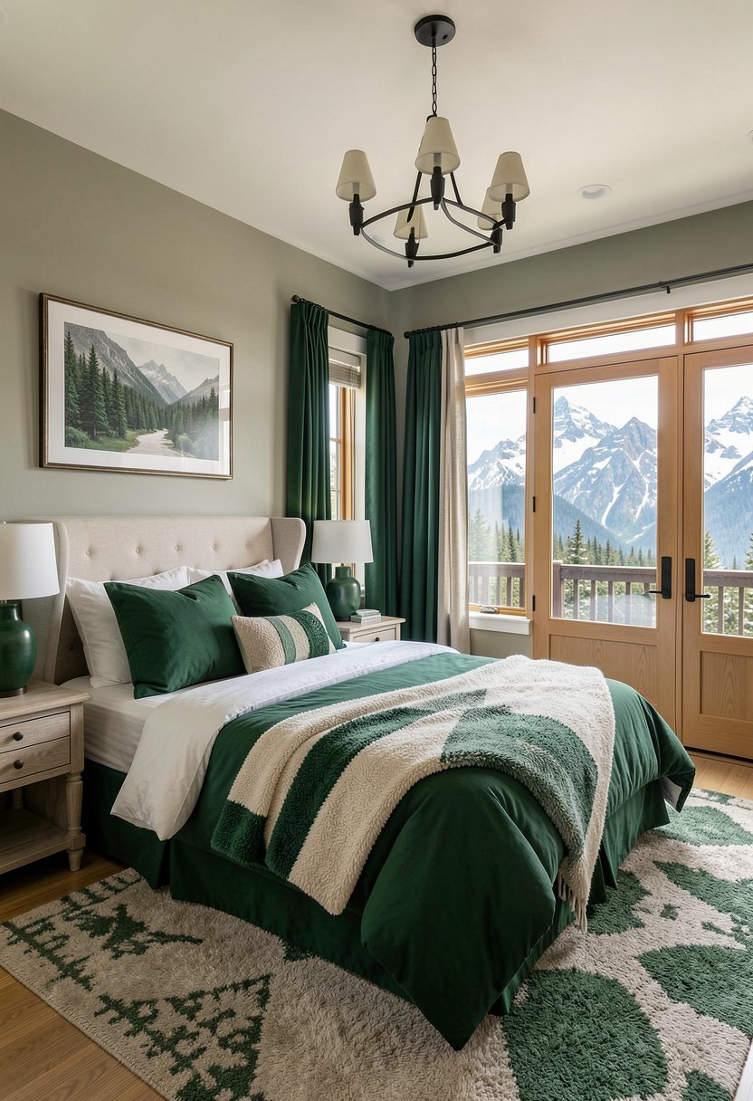 Pick Deep Forest Green Accents