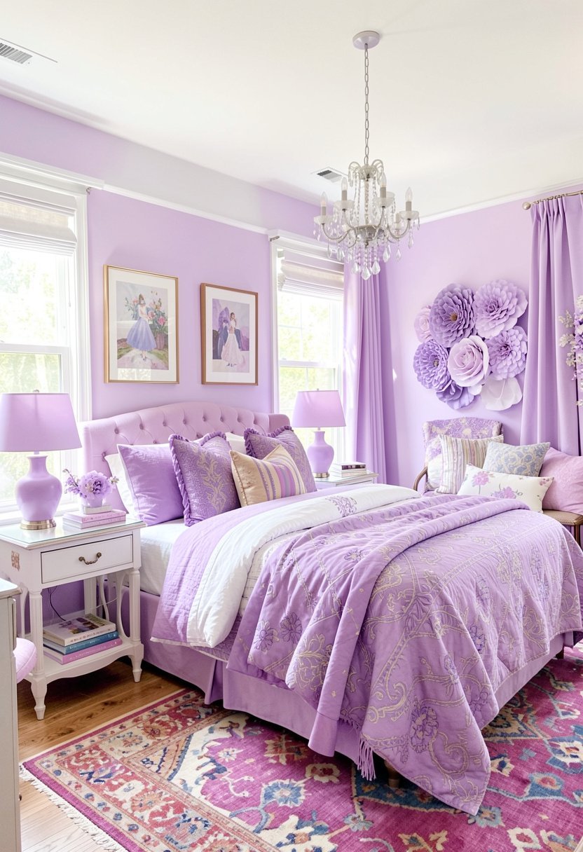 Pick Lilac Table Lamps