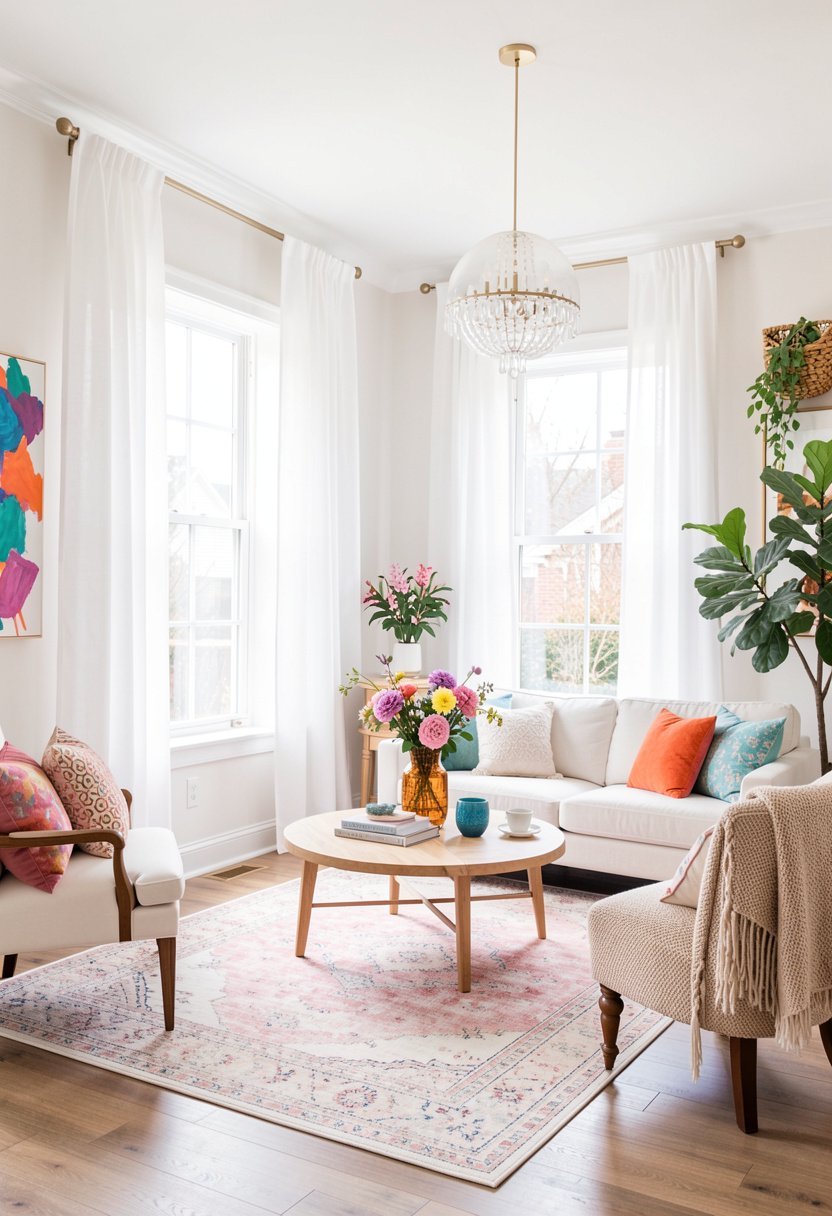 Pick Sheer White Curtains