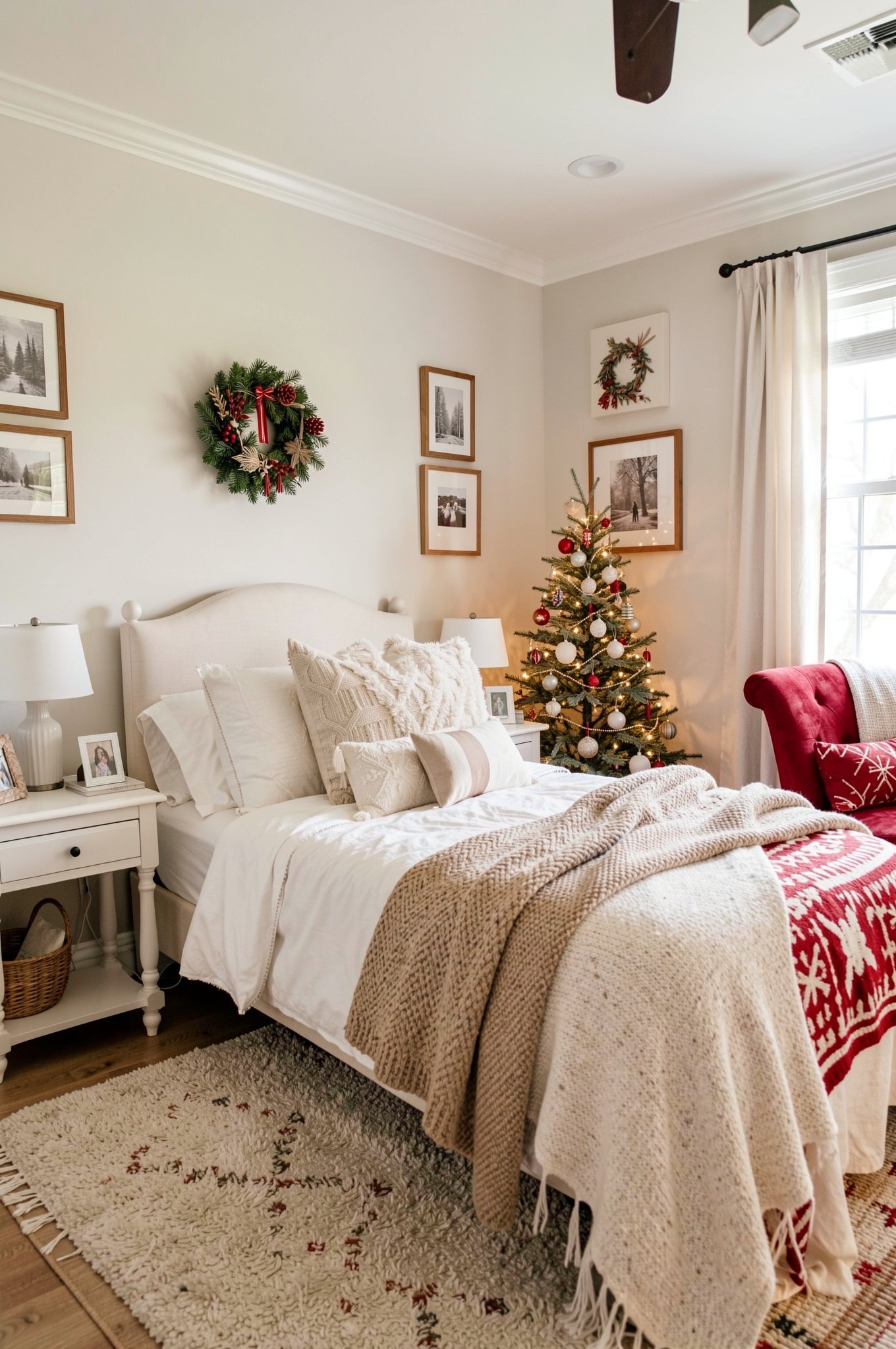 Place a Small Wreath On the Wall