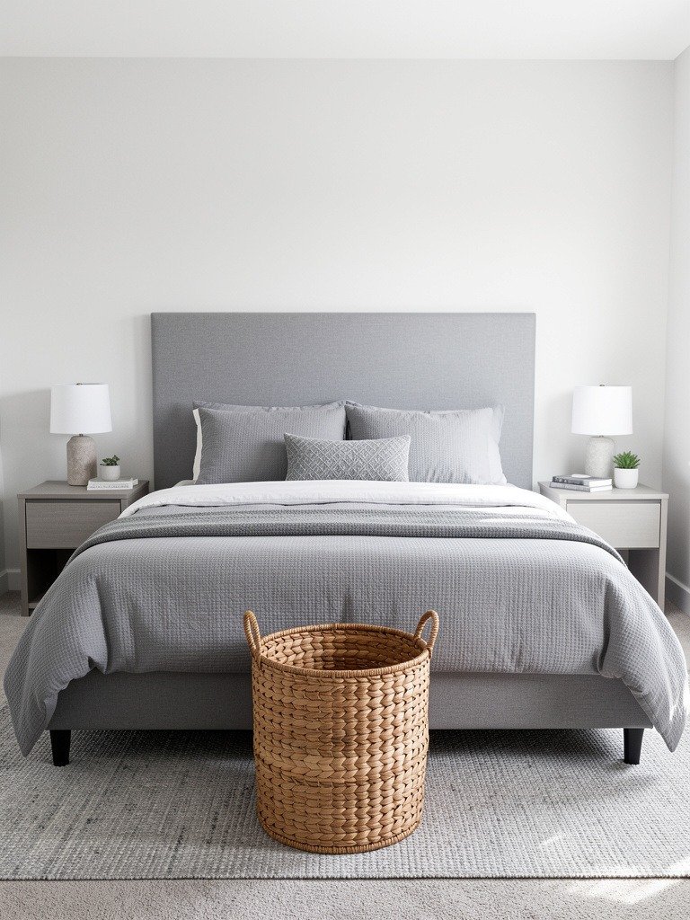 Place a Woven Storage Basket