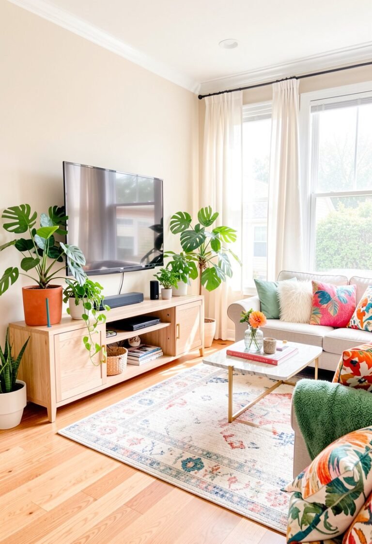 Plants Bring Life to Your Stand