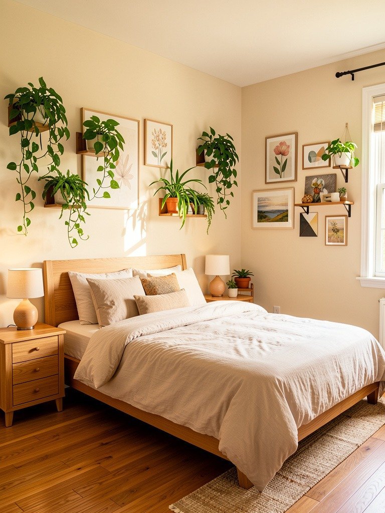 Plants On Wall Mounts