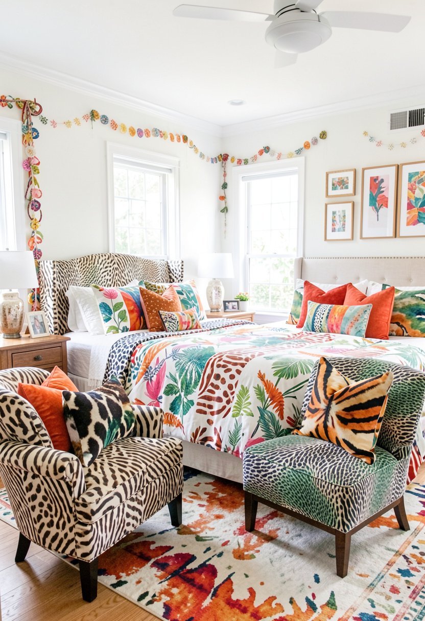 Put Faux Skin Pillows On Chairs