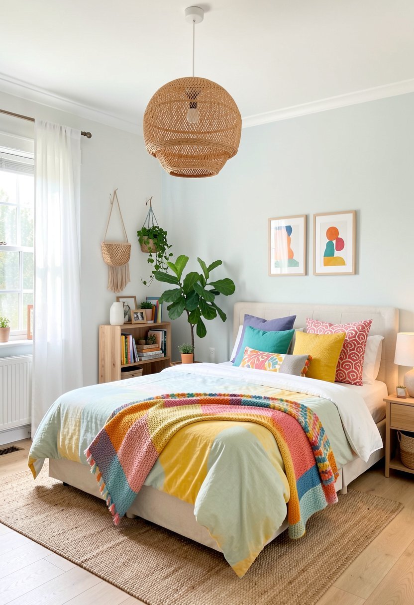 Rattan Lighting for Soft Texture