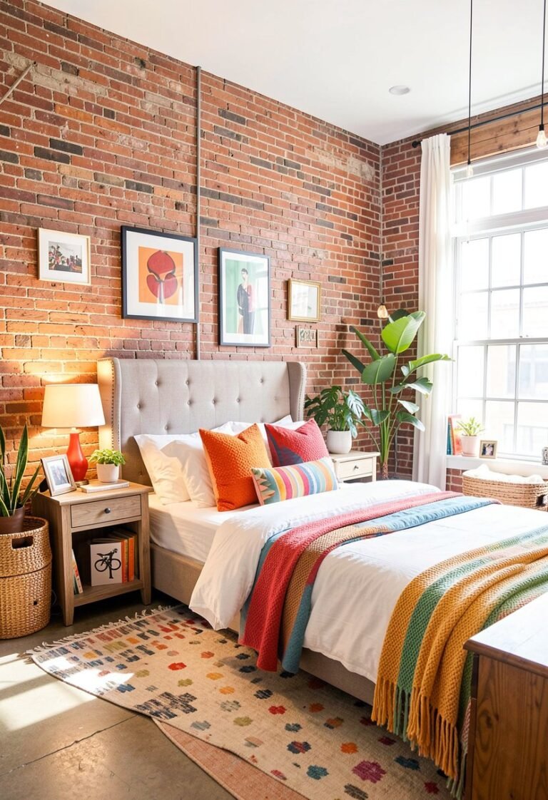 Raw Brick Walls Are King