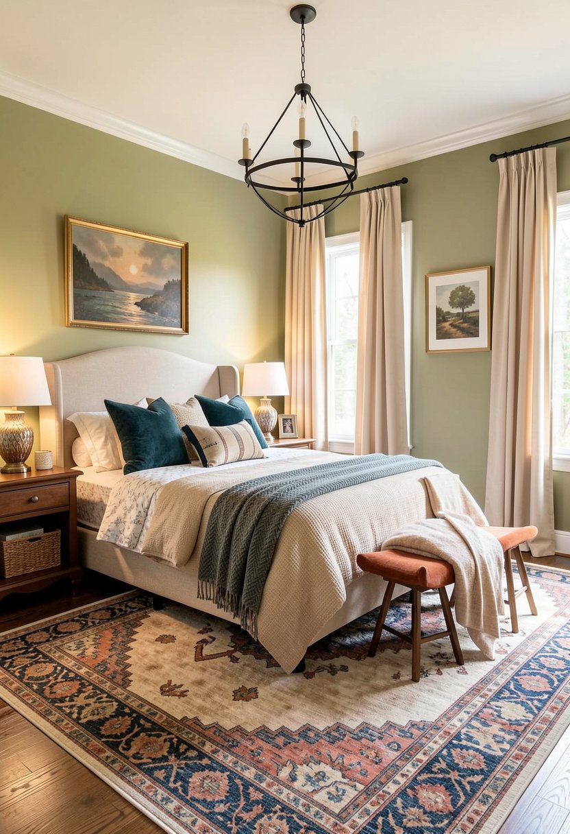 Rugs Anchor the Entire Room