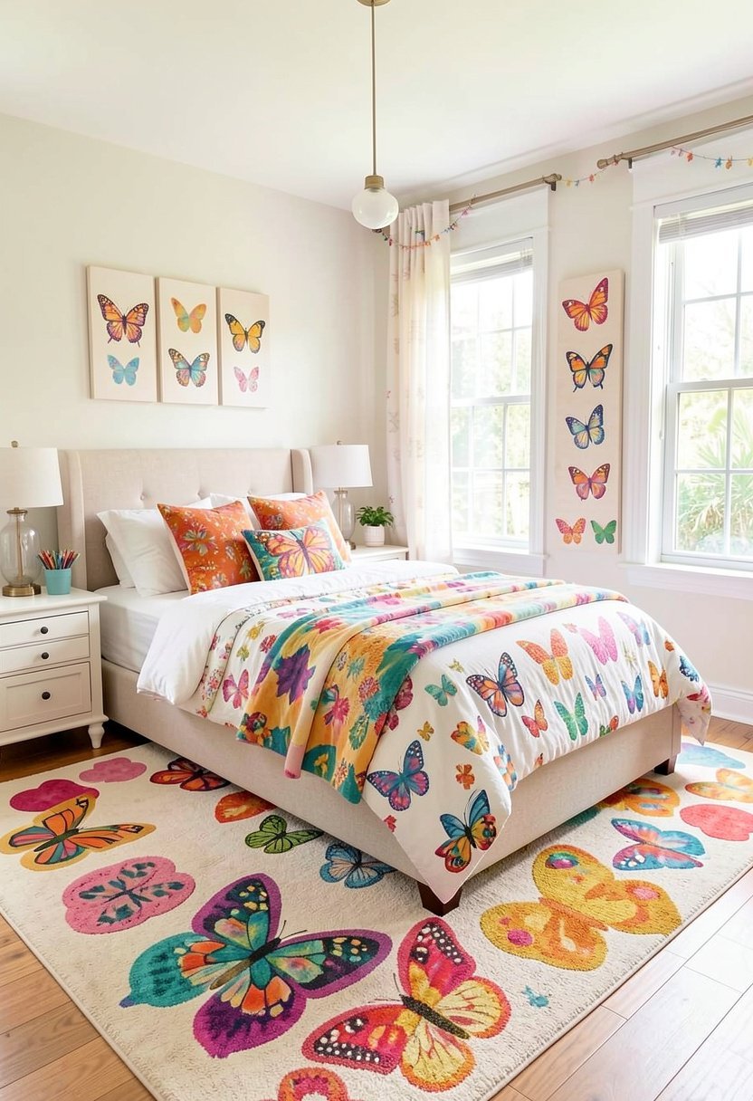 Rugs with Organic Shapes