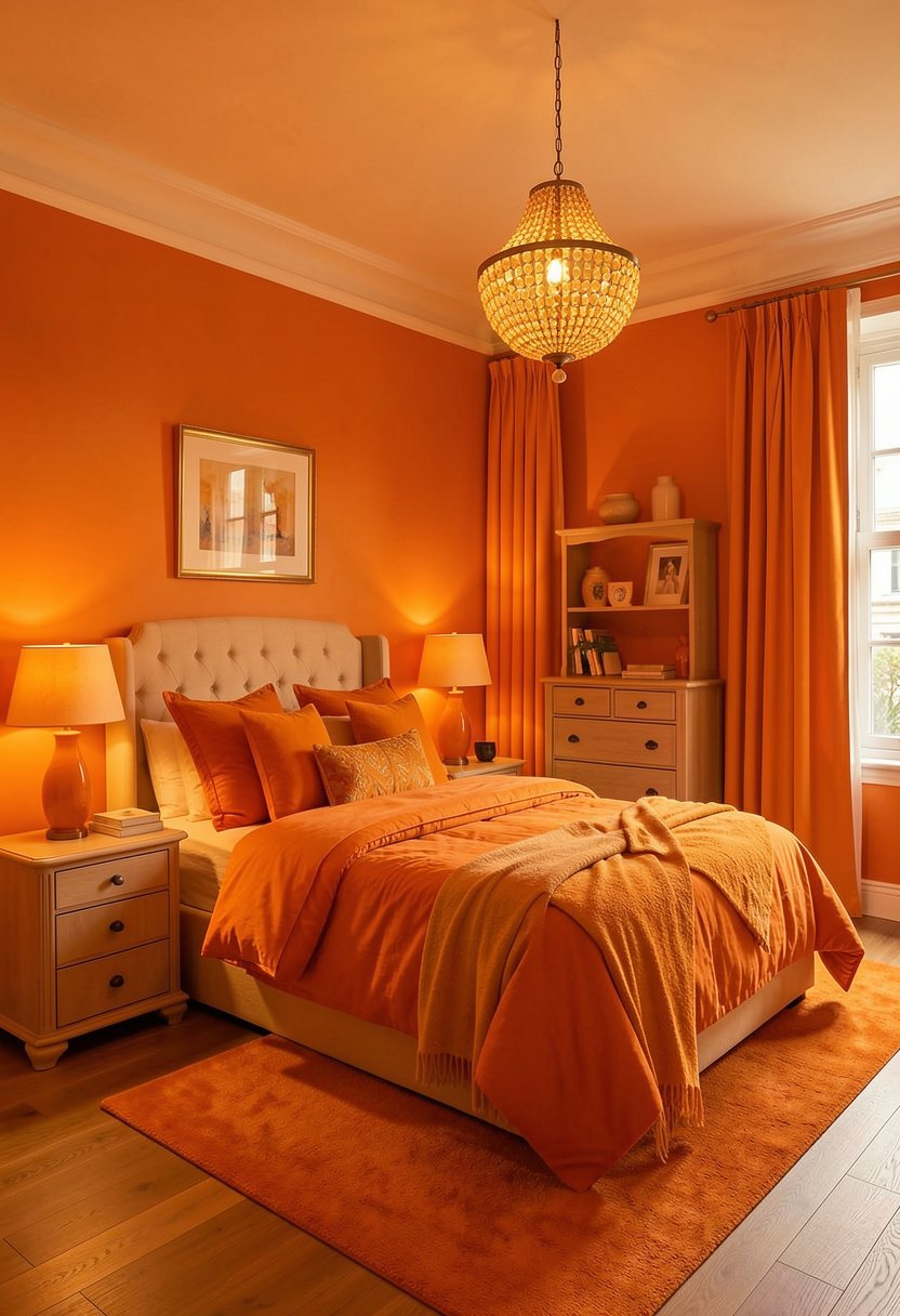 Select Warm Amber Lighting