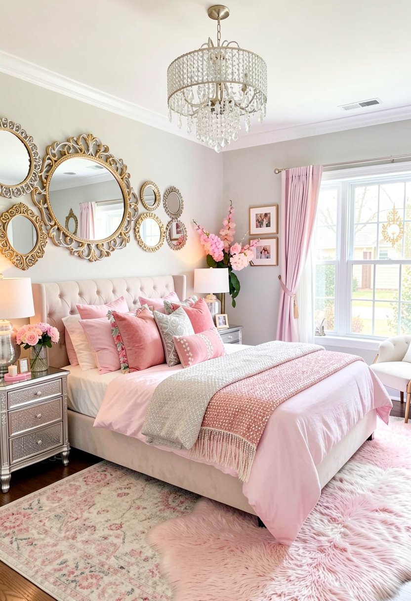 Silver or Gold Mirrors