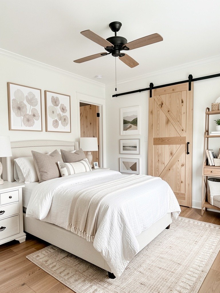 Sliding Barn Doors Hide Closets