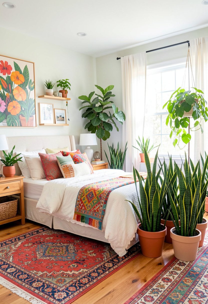 Snake Plants in Floor Pots