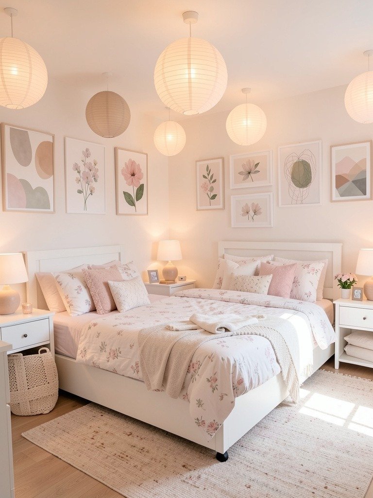 Soft Glow From Paper Lanterns